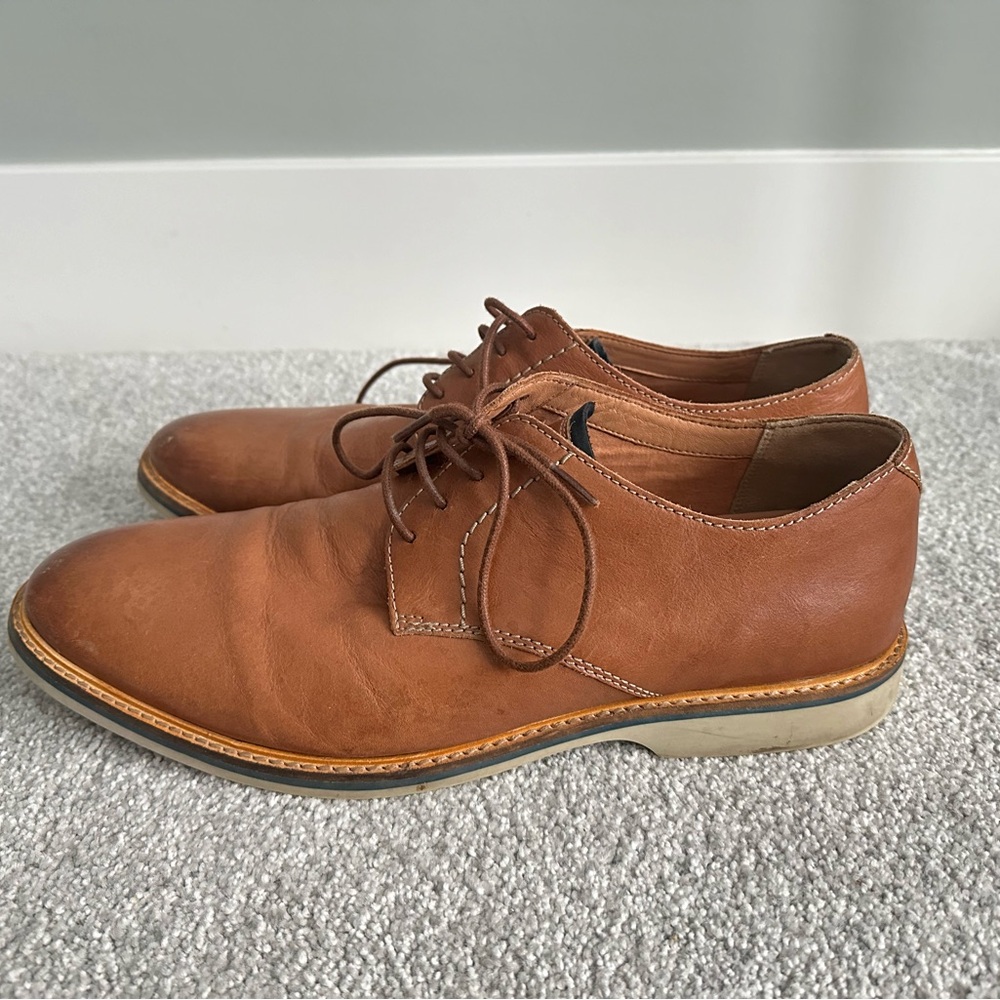 Clarks Atticus Lace Oxfords - Men's Shoes - Size 12 - Brown Dark Lace - Picture 6 of 7